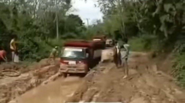 Bupati OKI Diminta Segera Perbaiki Jalan Cengal - Selapan