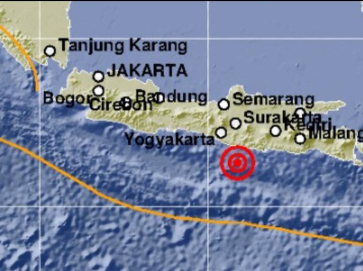 Gempa Magnitudo 5.1 Terjadi Hari Ini, Sebagian Warga Pacitan Merasakan Getaran