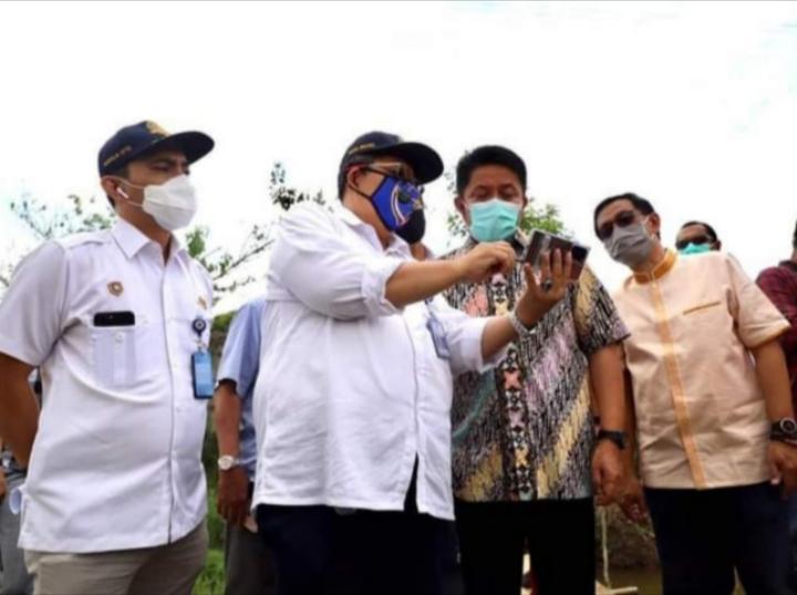 HD dan Tim Menhub Tinjau Terminal Karya Jaya yang Diinisiasi Menjadi Terminal Terpadu