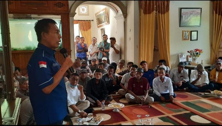 Kampanye di Kecamatan Tanjung Raja, Ishak Mekki Ajak Warga Pilih Paslon Panca-Ardani