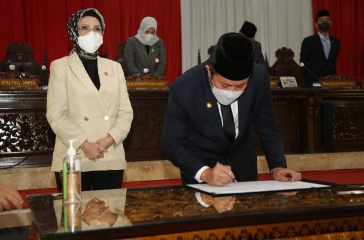 DPRD Provinsi Sumsel Setujui Dua Raperda Usulan Pemprov Sumsel