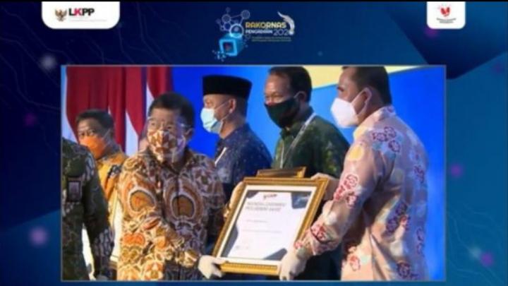 Membanggakan, Kota Lubuklinggau Raih Penghargaan Daerah Paling Transparan dari LKPP RI