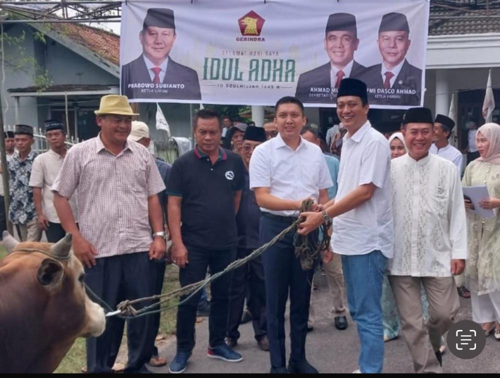 PWA Serahakan Satu Ekor Sapi Kurban Ke DPC Gerindera