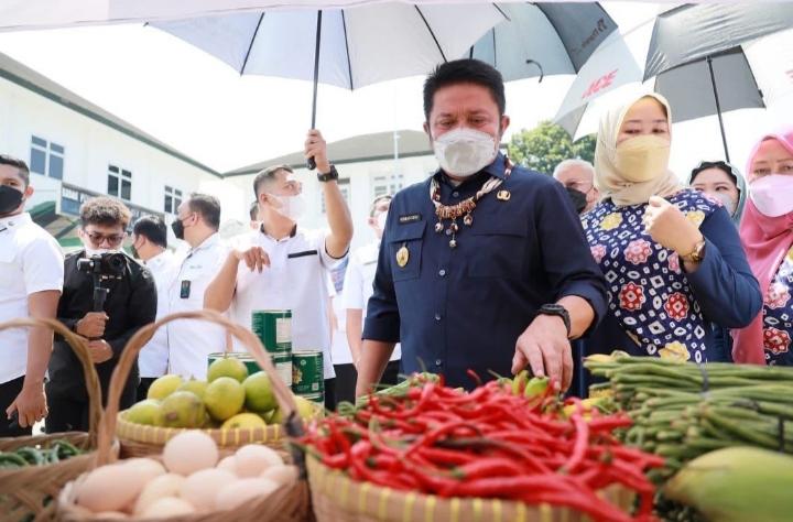 Pasar Murah PKK Sumsel Bantu Warga Kurang Mampu Penuhi Kebutuhan Puasa Ramadhan 