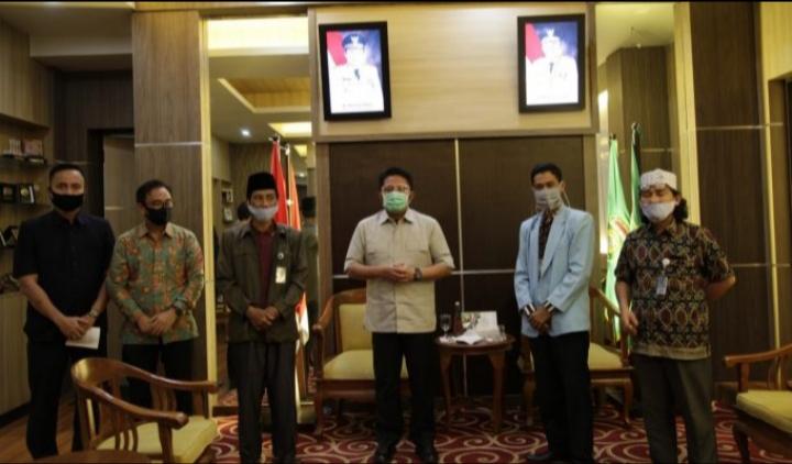 Persiapan New Normal, Gubernur HD Ajak Diskusi BKPRMI, Forum Pesantren dan Mubaligh