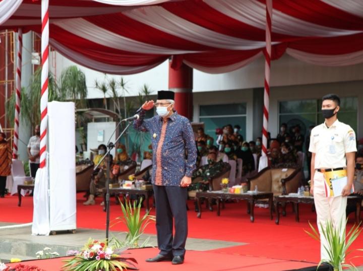 Pimpin Upacara Hari Sumpah Pemuda, Ini Pesan Wagub kepada Generasi Muda Sumsel